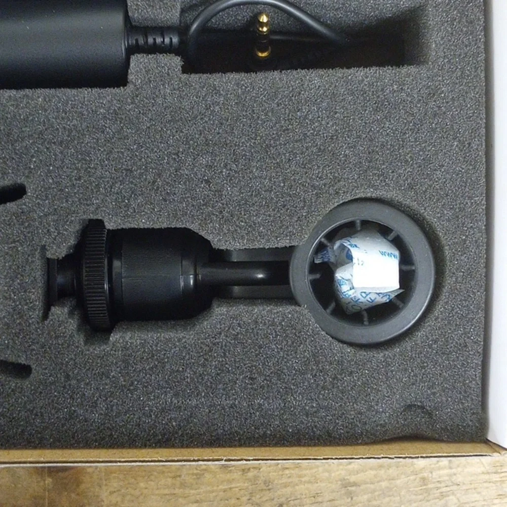Polsen Mirrorless and DSLR Camera Stereo Mini Shotgun Microphone Photography